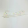Régua com Proteção 40cm Safecut Acrílico Glitter Flor Marpax