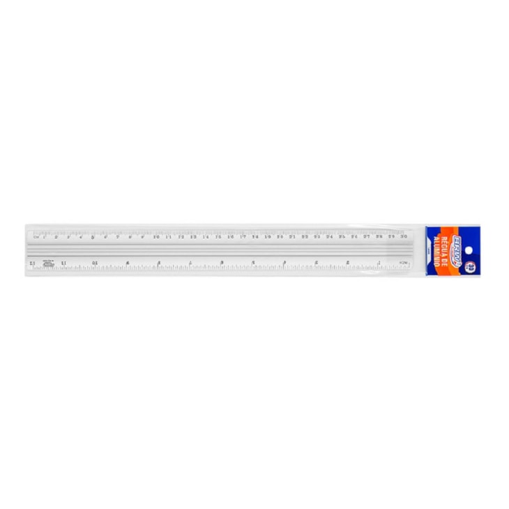 Régua de Aço profissional para artesanato 30cm BRW