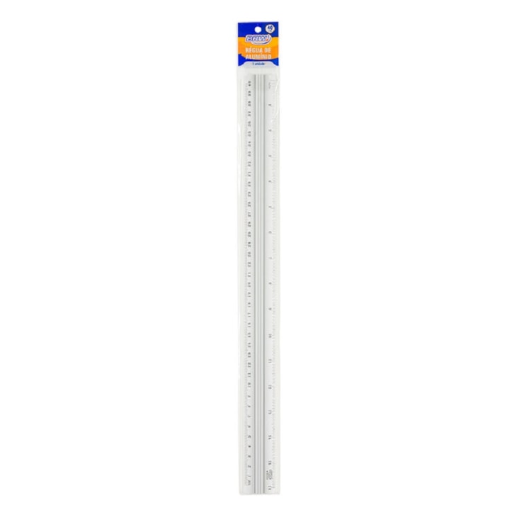 Régua de Aluminio profissional para Artesanato 40cm BRW