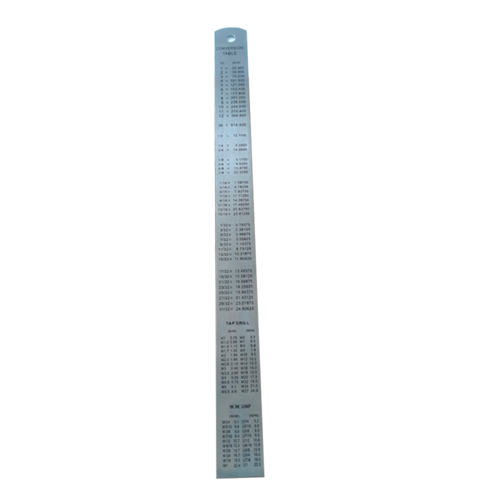 Régua em Aço Inox Profissional para Artesanato 60 cm Marpax