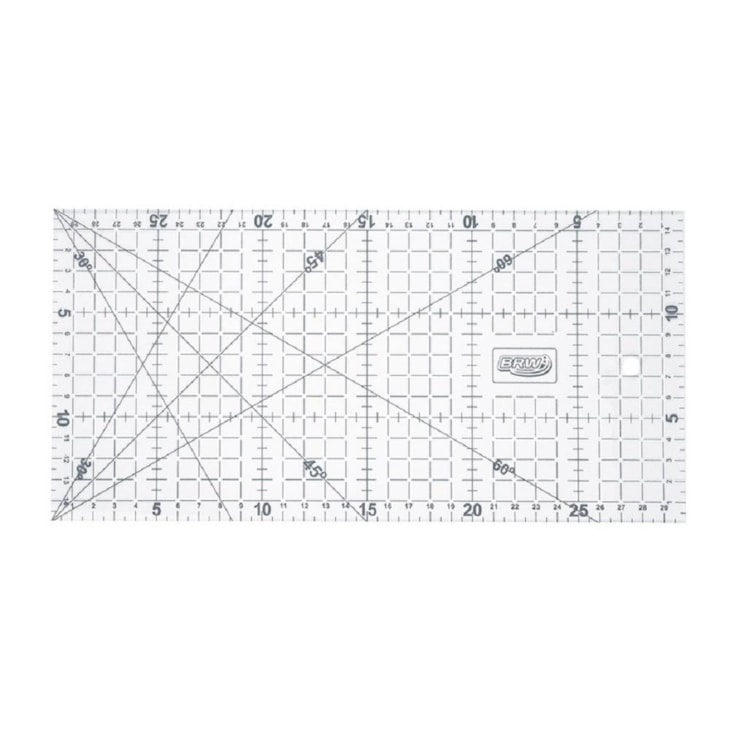 Régua para Patchwork Artesanato Milimétrica 15x30CM BRW