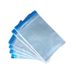 Saquinho Plástico Adesivado Transparente 25X38cm 100un
