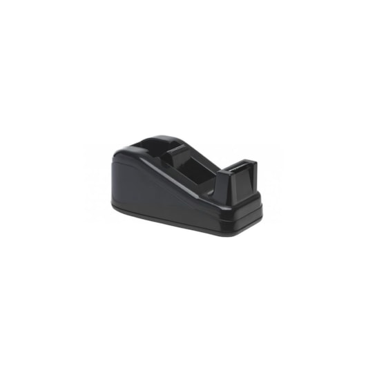 Suporte para Fita Adesiva Pequena de Mesa Preto BRW 01un Suporte para Fita Adesiva Pequena de Mesa Preto BRW 01un