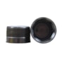 Tampa Plástica com lacre p/ garrafa pet 28mm Preto 500un