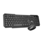 Teclado e Mouse Wireless 2.4 GHz combo Slim 0055 Bright 1un