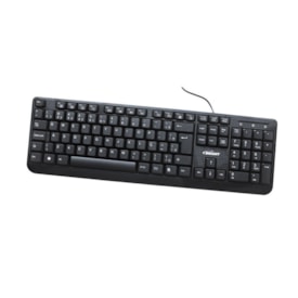 Teclado Simples PS2 Padrão ABNT2 Preto 01824 Bright 01un