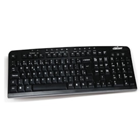 Teclado USB Multimídia Padrão ABNT2 Preto 0132 Bright 01un