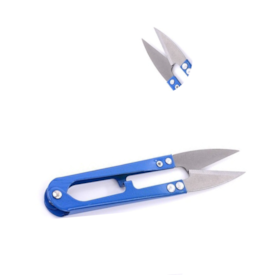 Tesoura de Arremate para Artesanato Inox Azul 10,7 cm Marpax