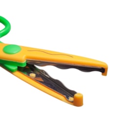 Tesoura de Picotar Papel Decorativa Curva Arte BRW 01un