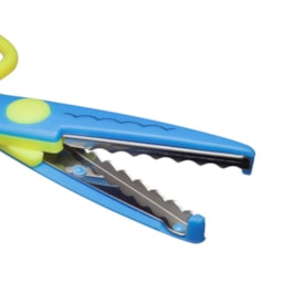 Tesoura de Picotar Papel Decorativa Onda Artesanato BRW 01un