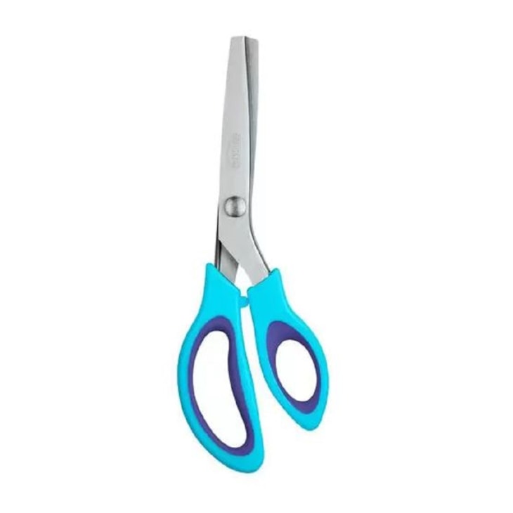 Tesoura de Picotar Papel Zig Zag Brw 01un