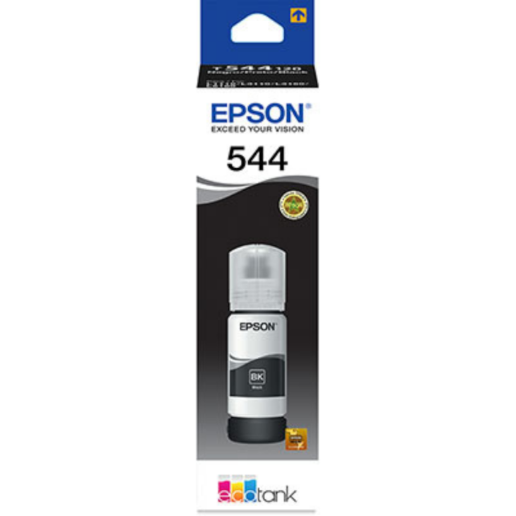 Tinta Epson L3150 L3110 L5190 L1110 544 Original Black 65ml