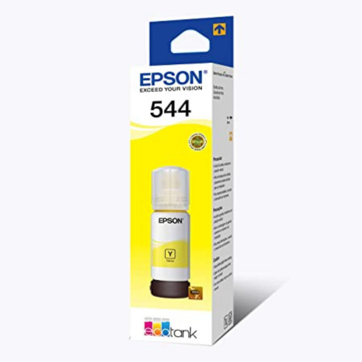 Tinta Epson L3150 L3110 L5190 L1110 544 Original Yellow 65ml