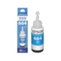 Tinta Epson L355 L365 L375 L455 664 Original Cyan com 70ml