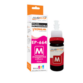 Tinta impressora Epson 664 compatível Premium Magenta 70ml