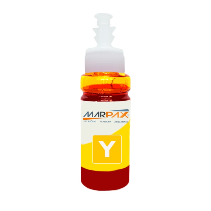 Tinta impressora Epson 664 compatível Premium Yellow 70ml