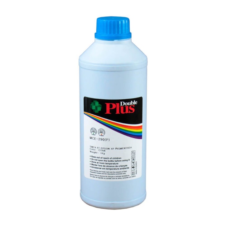Tinta impressora Epson R290 Pigmentada Double Plus Cyan 1L