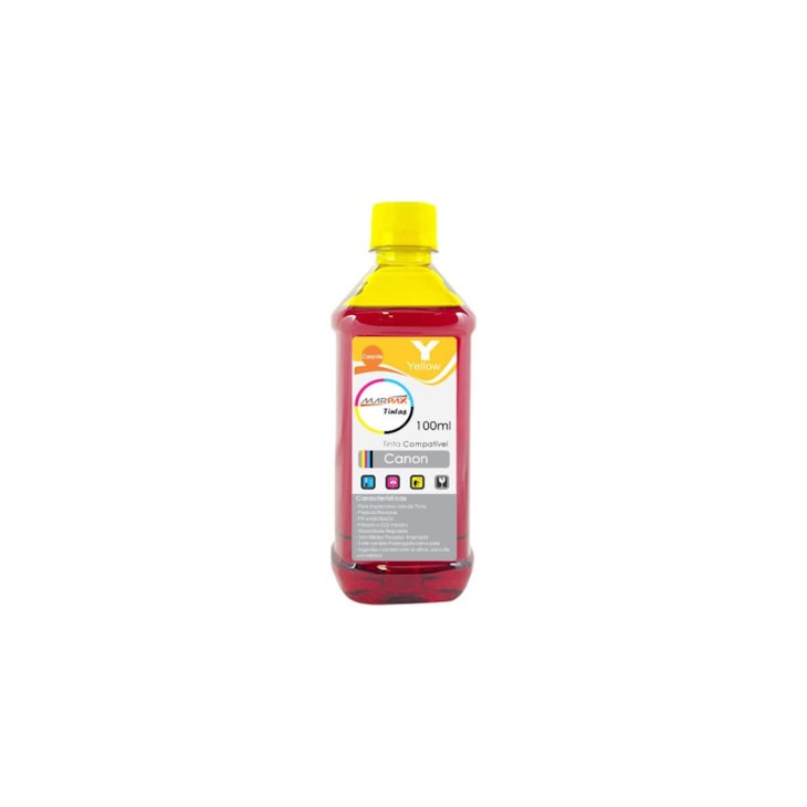Tinta para impressora Canon Compatível Yellow Formulabs 100ml