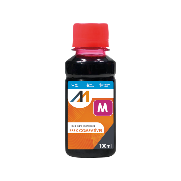 Tinta para impressora Compatível EPSX universal MG 100ml