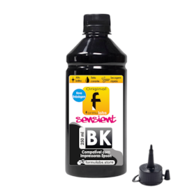 Tinta para impressora Epson Compatível Série L Black 250ml