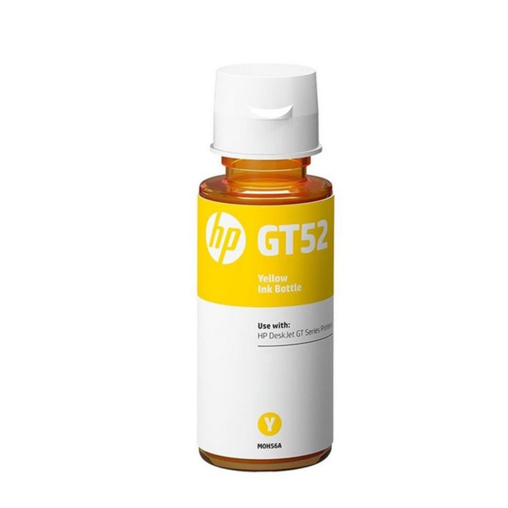 Tinta para Impressora HP Smart GT52 Original Yellow 70ml