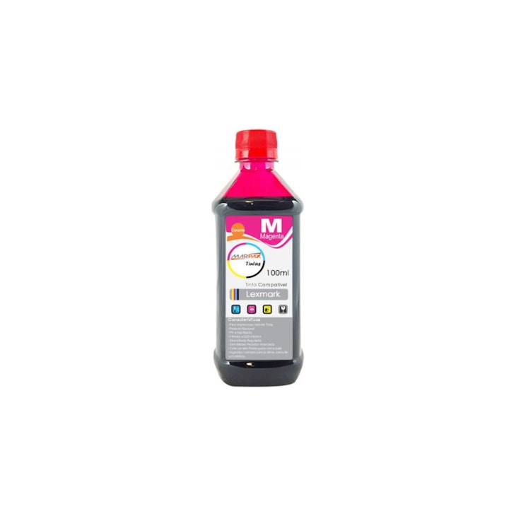 Tinta para impressora Lexmark Comp. Magenta  100ml