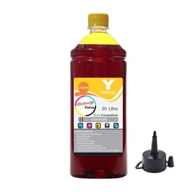 Tinta para impressora Lexmark Compatível Yellow  01 litro