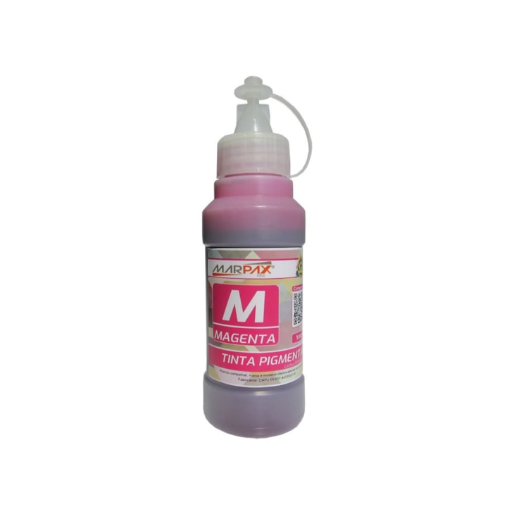Tinta Pigmentada Epson Compatível Magenta Marpax 100ml