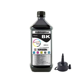 Tinta Sublimática Epson Compatível Black Marpax 500ml