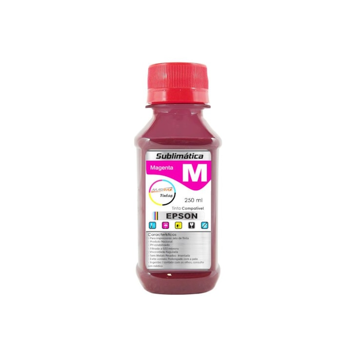 Tinta Sublimática Epson Compatível Magenta Marpax 250ml