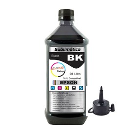 Tinta Sublimática Epson Compatível Marpax Black 01 Litro