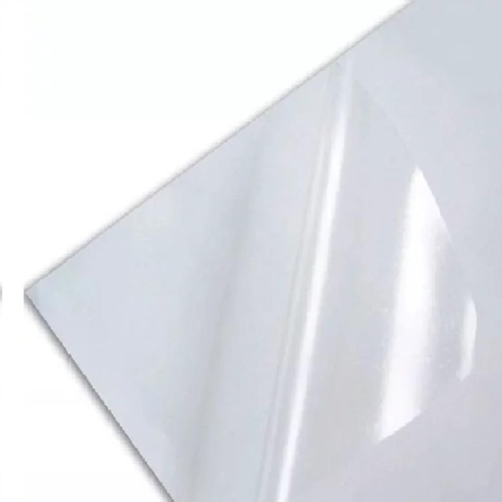 Vinil Adesivo A4 130g Transparente Jato de tinta Marpax50fls