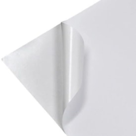 Vinil Adesivo A4 210x297mm Branco Brilho 130g Marpax 50fls