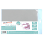 Vinil Adesivo A4 70g Transparente Brilhante Laser 50 Folhas