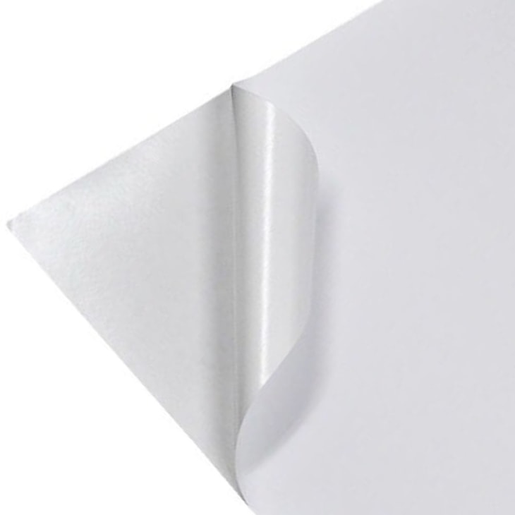 Vinil Adesivo A4 90g Fosco Branco Matte Jato de Tinta 50fls