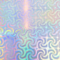 Vinil Adesivo Holográfico Espiral 90g A4 50fls Marpax