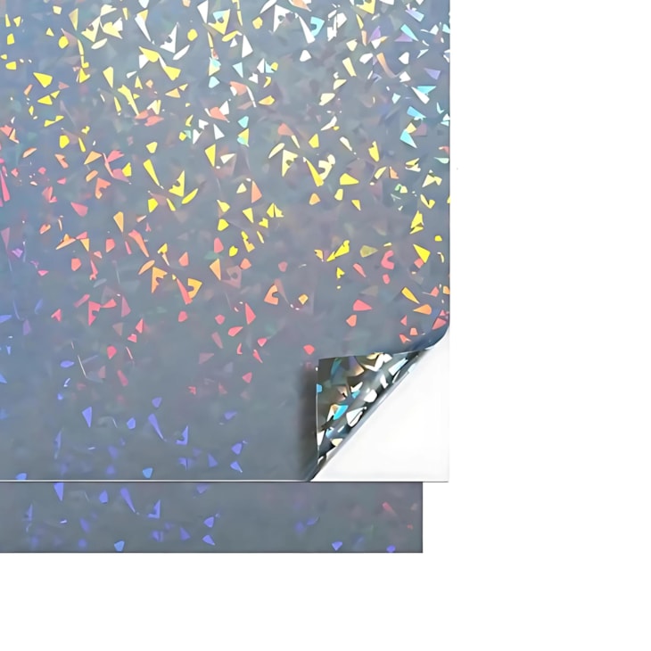 Vinil Adesivo Holográfico Pedras 3D A4 Jato de Tinta 25fls