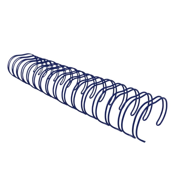 Wire-o para Encadernação 2x1 A4 Azul 1 1/4 270 fls 12un