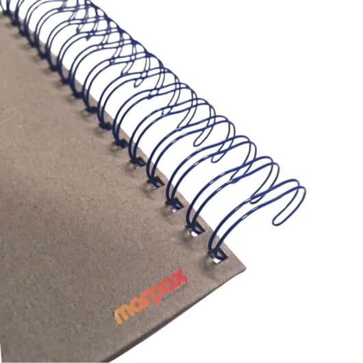 Wire-o para Encadernação 2x1 A4 Azul 1 1/4 270 fls 12un