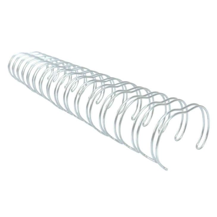 Wire-o para Encadernação 2x1 A4 Branco 1 1/8 250fls 25un