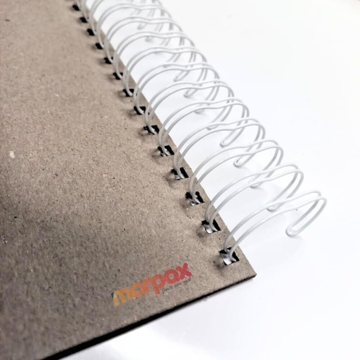 Wire-o para Encadernação 2X1 A4 Branco 1