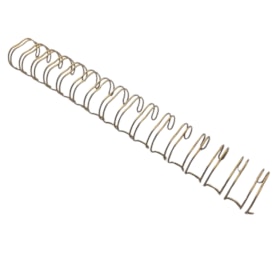 Wire-o para Encadernação 2X1 A4 Dourado 1 1/8 250fls 12un