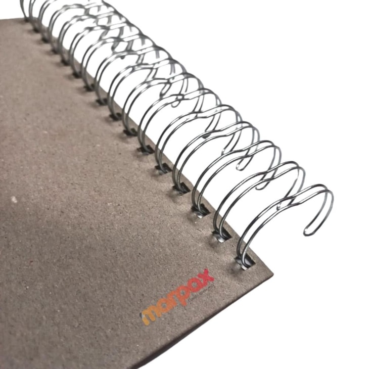 Wire-o para Encadernação 2X1 A4 Prata 1 1/4 Até 270fls 12un