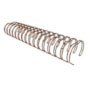 Wire-o para Encadernação 2X1 A4 Rose Gold 1 1/4 270fls 04un