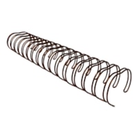 Wire-o para Encadernação 2X1 A5 Bronze 7/8 para 180fls 04un