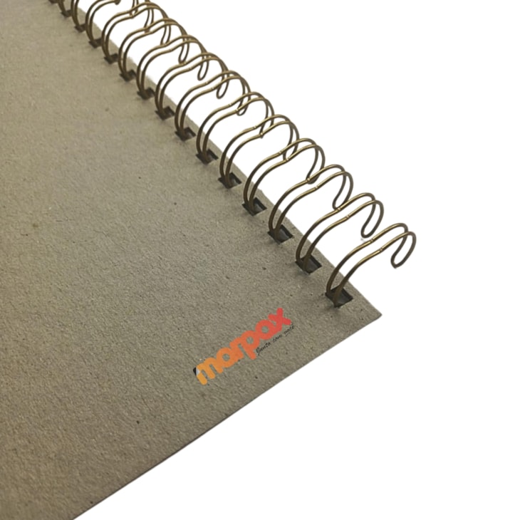 Wire-o para Encadernação 2X1 A5 Dourado 1 1/8 250fls 12un