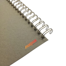 Wire-o para Encadernação 2X1 A5 Dourado 3/4 para 140fls 04un