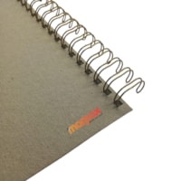 Wire-o para Encadernação 2X1 A5 Dourado 5/8 para 120fls 36un