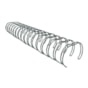 Wire-o para Encadernação 2x1 A5 Prata 3/4 para 140 fls 04un