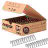 Wire-o para Encadernação 2x1 A5 Preto 3/4 para 140 fls 04un